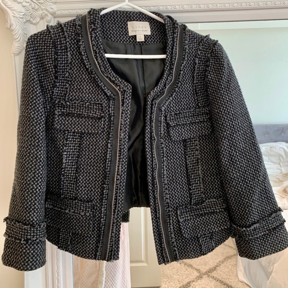Hinge Tweed Blazer